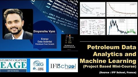 Petroleum Data Analytics - Project based Mini-Course | IFP School, France | #python | #oilandgas |