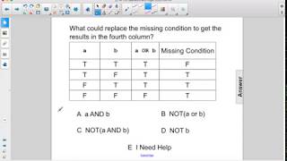 CSP Unit2 Logical Operators Pt 3 Q49
