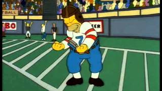 Simpsons-Homer is John Elway