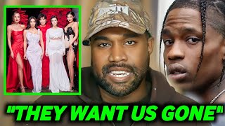 kanye Calls War With The Kardashians For Banning Travis Scott