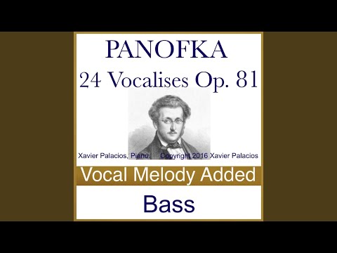 Watch 24 Vocalises, No. 17 in A Major, Op. 81 (Lento) (Melody Added) on YouTube