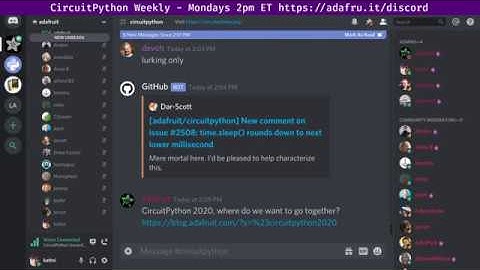 CircuitPython Weekly for January 13th, 2020 #adafruit #circuitpython @circuitpython