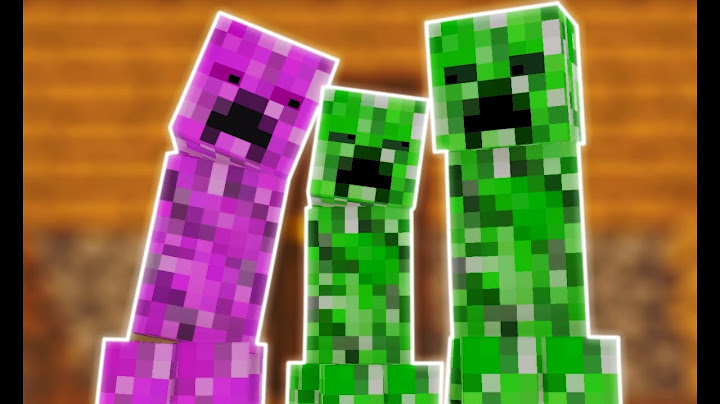 Creeper Family (Minecraft Animation)