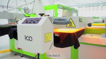 Foil, flock and digital printing application