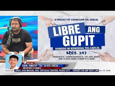 Libreng Gupit sa Barangay 347 Handog ni Councilor Tol Zarcal