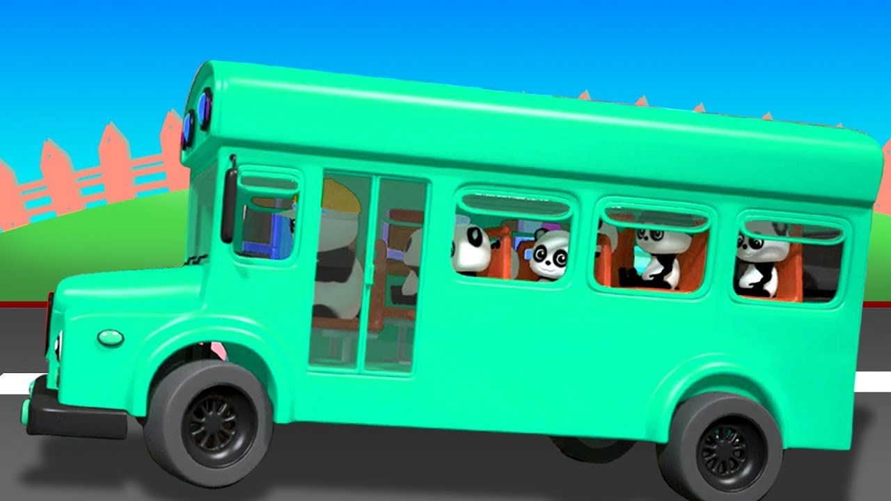 Baby Bao Panda | Roues sur le bus | Chansons pour enfants | Rimes bébé | The Wheels On The Bus