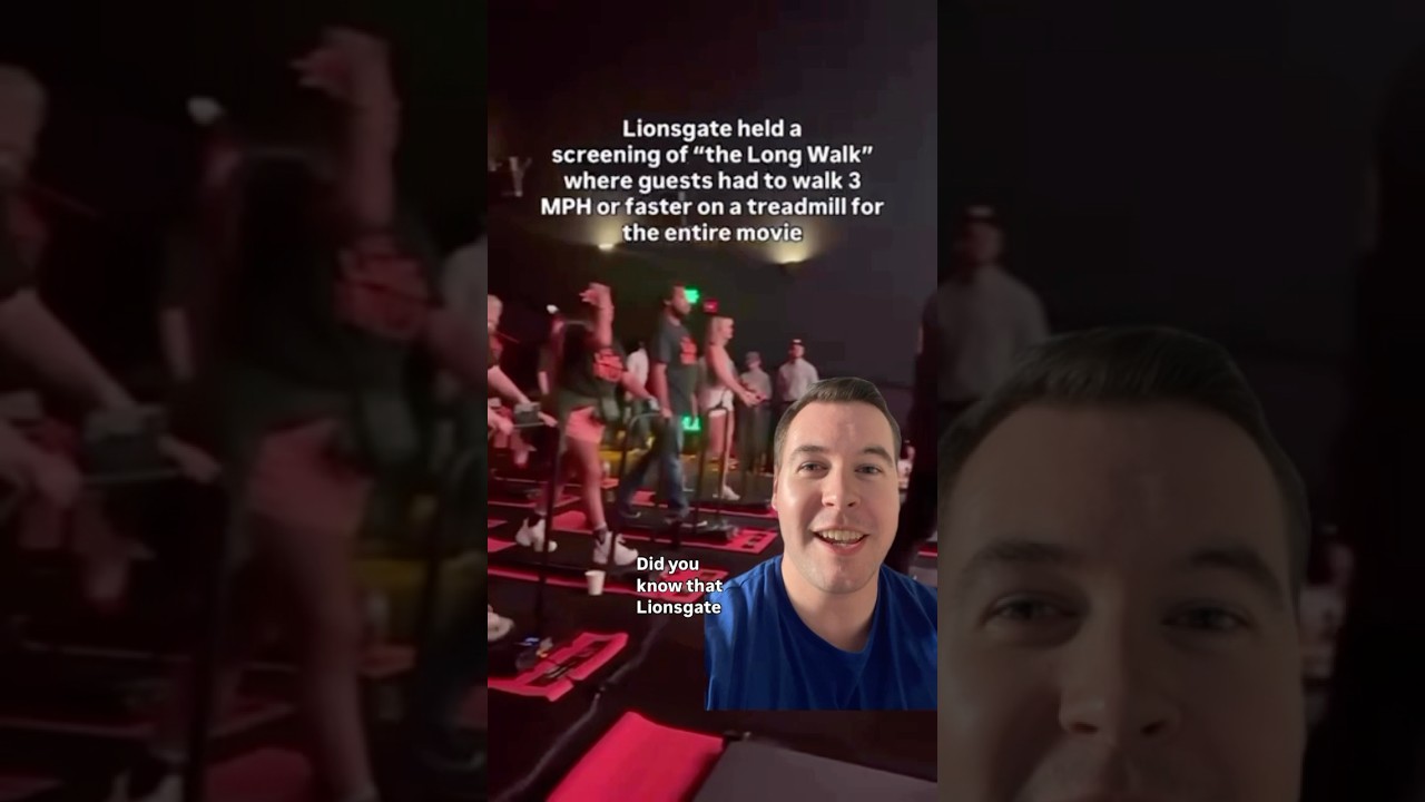 “The Long Walk” special screening with treadmills 