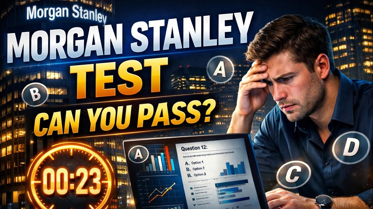 Morgan Stanley Online Assessment Test – Format, Questions & Tips ...