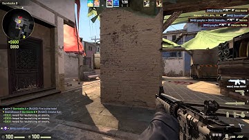 M4A4 Ace on Mirage (4 Kills In The First Mag)