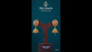 Kundan Jhumki Earrings Collection | Traditional Gold Jhumkas Designs | Shri Jewels