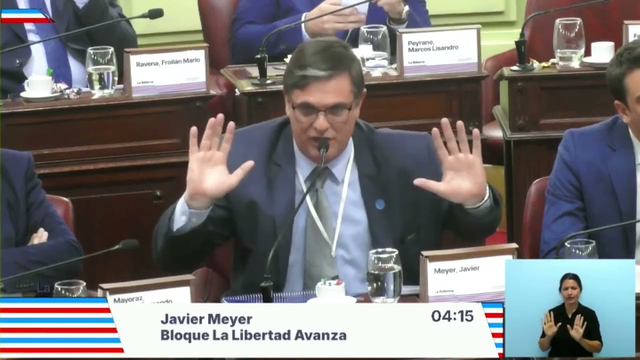 Javier Meyer en la Convención Constituyente, 28/08/2025