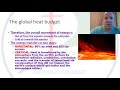 Global Heat Budget and Lapse Rates Quiz