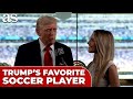 TRUMP Stuns The World With His FAVORITE SOCCER PLAYER Reveal 