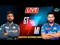 🔴MI vs GT Live Cricket Score: Gujarat Titans Win toss, Opt to Bowl against MI at Wankhede