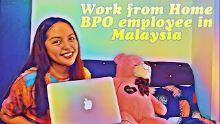 A day in the life of a WFH Call Center Agent in Malaysia | Filipino Expat in Malaysia