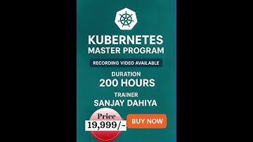Kubernetes Master Course 2025 | 200 Hours Deep Training | Limited Offer ₹19,999 #kubernetes #cka