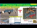 Vehicle Production Resumes! Also, 1st Crash Test Conducted!  27 Sep 2023 Giga Texas Update (07:55AM)