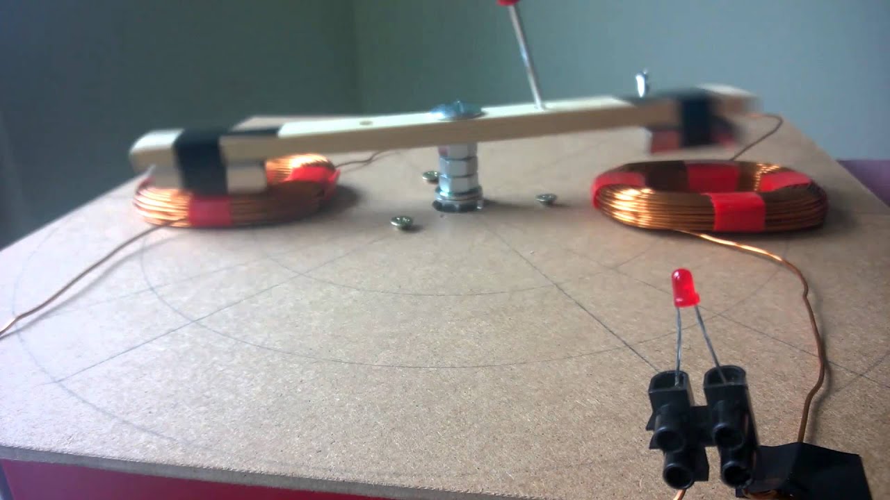 Générateur à 2 bobines avec LED