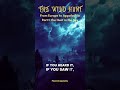 The sky was never empty.#WildHunt #AppalachianFolklore #DarkFolklore #EuropeanFolklore