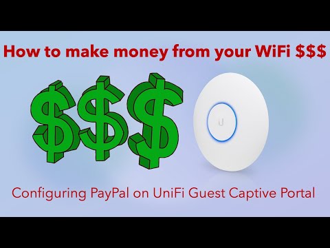 UniFi Guest Portal: How to accept PayPal payments through Unifi Guest Captive Portal.