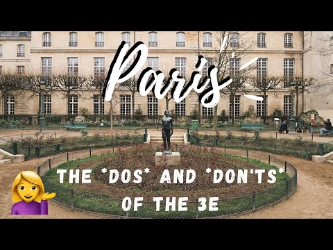 Vídeo: Guia do 3º arrondissement de Paris