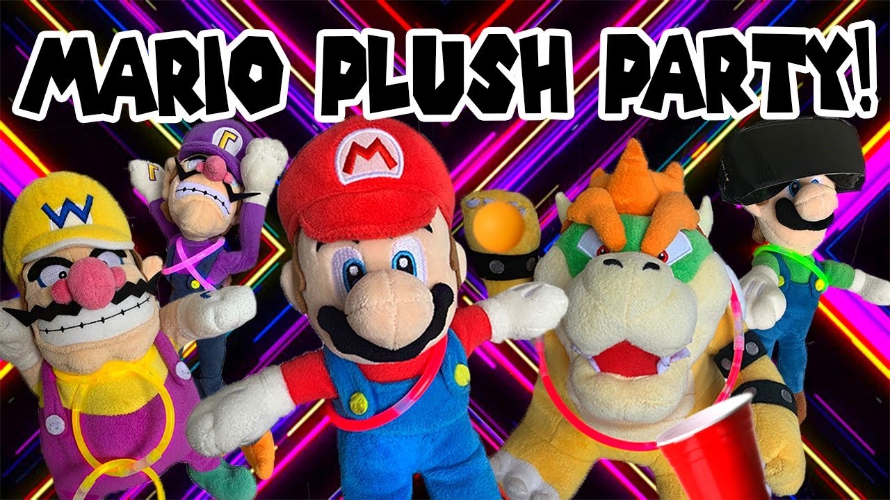 mario plush youtube