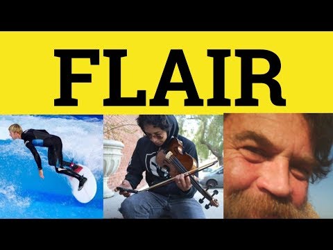 🔵Flair Meaning -
