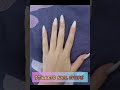 various shapes of nails #shorts #youtubeshorts #nails
