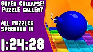 Super Collapse! Puzzle Gallery - All Puzzles Speedrun In 1:24:28【WR On 2/2/2022】 screenshot 4
