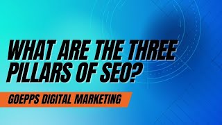 What Are the Three Pillars of SEO