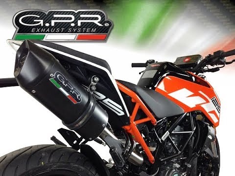 ktm duke 125 2017 scarico