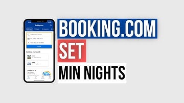 How To Set Minimum Nights on Booking.com Listing | Hosting Tips