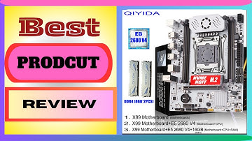 QIYIDA X99 Motherboard set LGA 2011-3 Xeon E5 2680 V4 CPU DDR4 8GBx2PCS=16GB