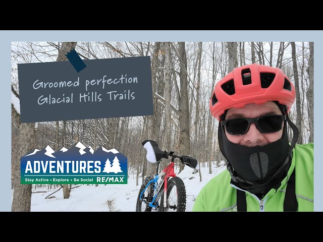 Glacial Hills Fat Biking Groomed Tails | Bellaire Michigan