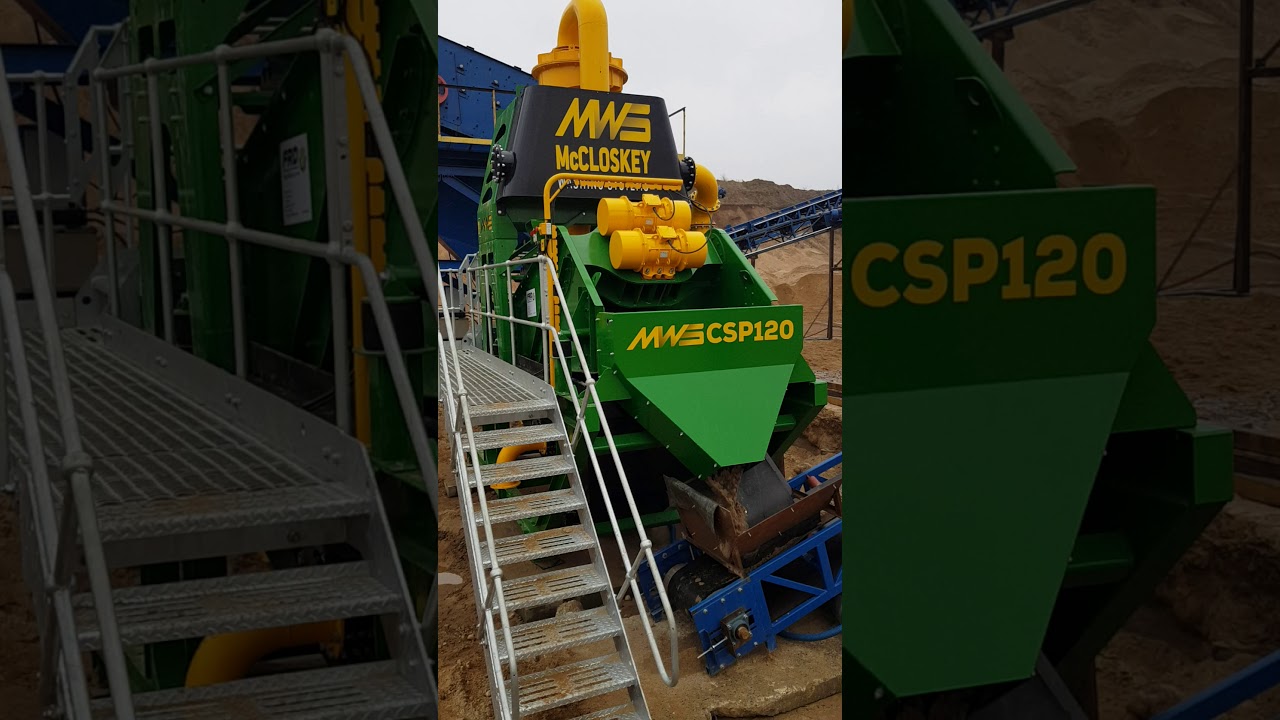 Hydrocykol do piasku McCloskey CSP120