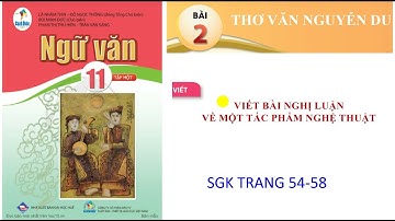 Ngữ văn 11: Bộ cánh diều: Bài 2: Viết bài nghị luận về một tác phẩm nghệ thuật