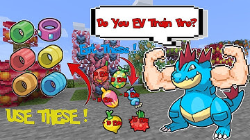 Pixelmon - How to EV Train Pokémon!