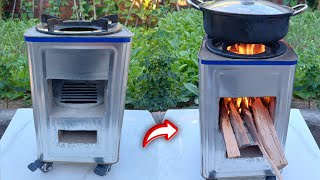 Cement Stove Making - Stove Ideas To Save Firewood