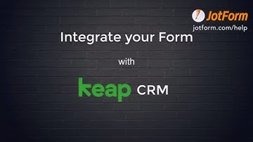 How to integrate Jotform and Keap!