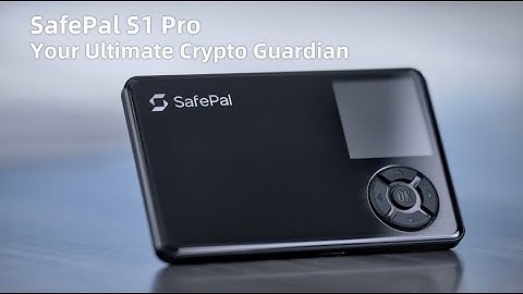 SafePal S1 Pro Hardware Wallet - Industry leading security with EAL6+ secure element. Only $89.99!