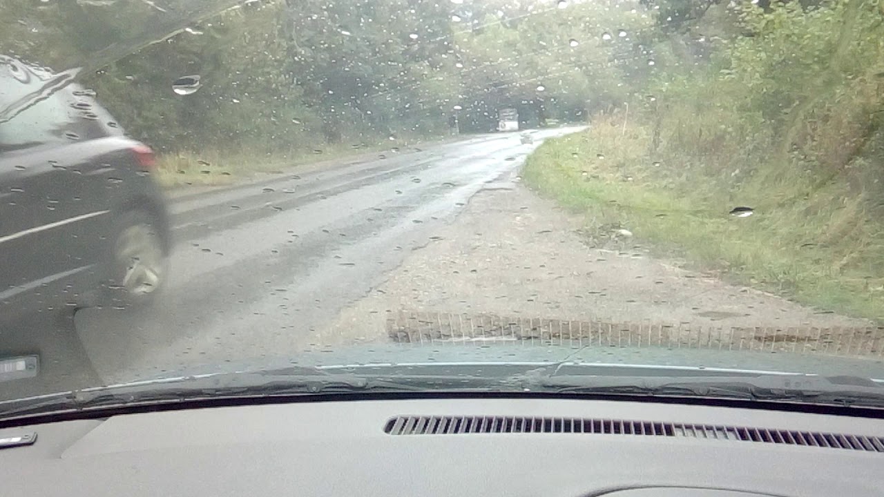 Countryside dash cam footage 3