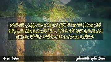 سورة الروم زكي داغستاني