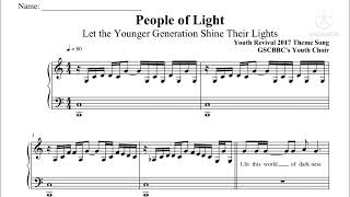 Video thumbnail of "People of Light - Accompaniment with Orchestration"