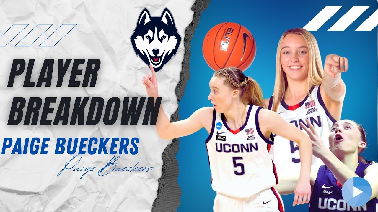 UConn women's basketball star Paige Bueckers leaves win over ...