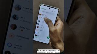 HOW TO BLOCK AND UNBLOCK SOMEONE ON WHATSAPP Blocked