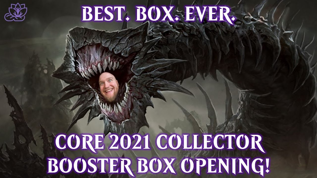 BEST CORE 2021 COLLECTORS BOX OPENED ON CAMERA!