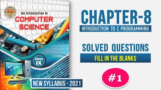 SEBA CLASS 9 CS | CHAPTER 8 | Introduction To C Programming |