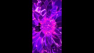 Purple Flower Live Wallpaper [Samsung Themes-Animations] screenshot 5
