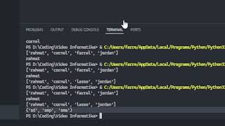 #6 Sequence - Tutorial Python Part 6