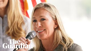 Qanon Supporter Marjorie Taylor Greene Rails Against Nancy Pelosi In Election Victory Speech